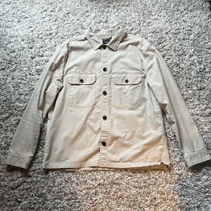 Men’s XL H&M khaki button down jacket